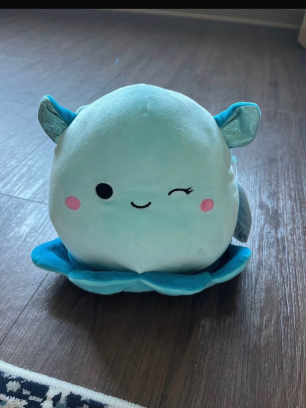 Squishmallows Light Teal Winking Octopus Plush